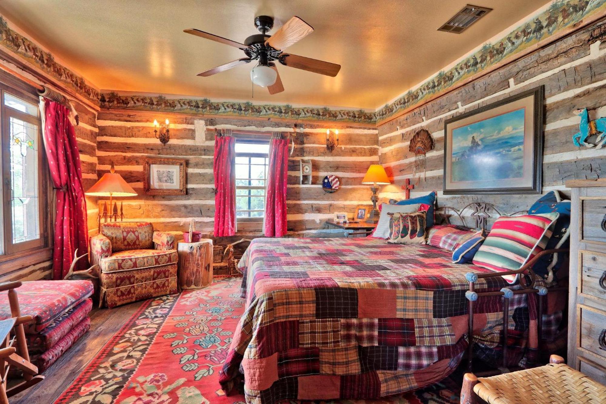 Log Cabin At Old Glory Ranch Wimberley Exterior photo